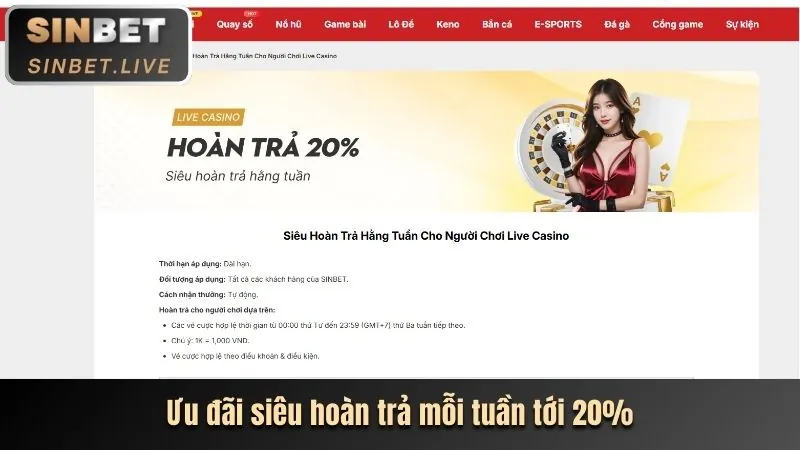 Ưu đãi VIP K8Vina